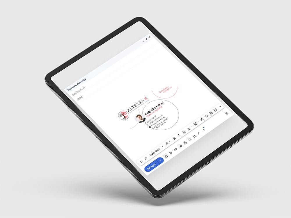 illustration lightbox realisation Identité visuelle